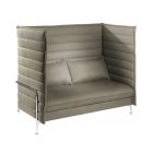 alcove highback 2er warmgrey